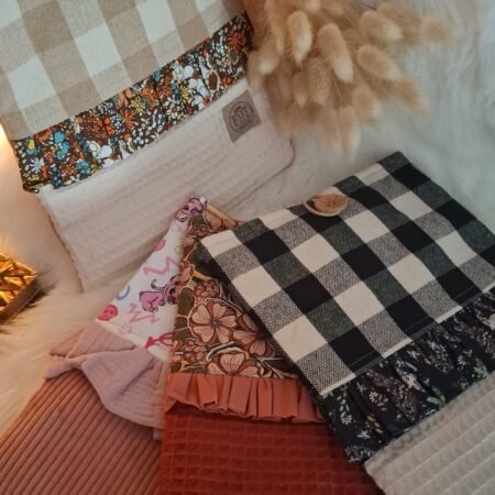 Porte-livre et porte-tablette fait main
