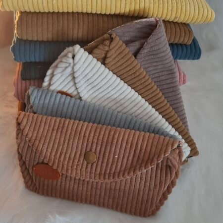 Étui porte-lunettes en velours côtelé, fait main — L'atelier mimi de Susana